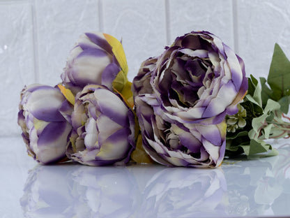 Purple jumbo peony bunch