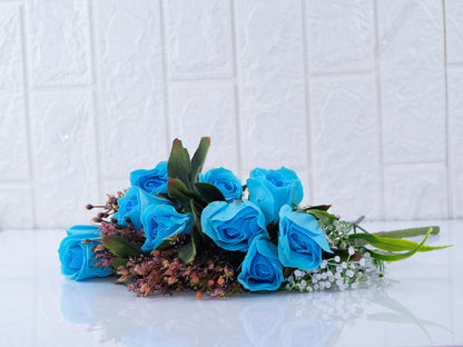 Scented rose light blue