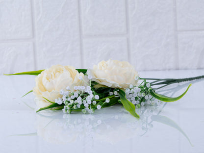 Cream Peonies (pack of 2)