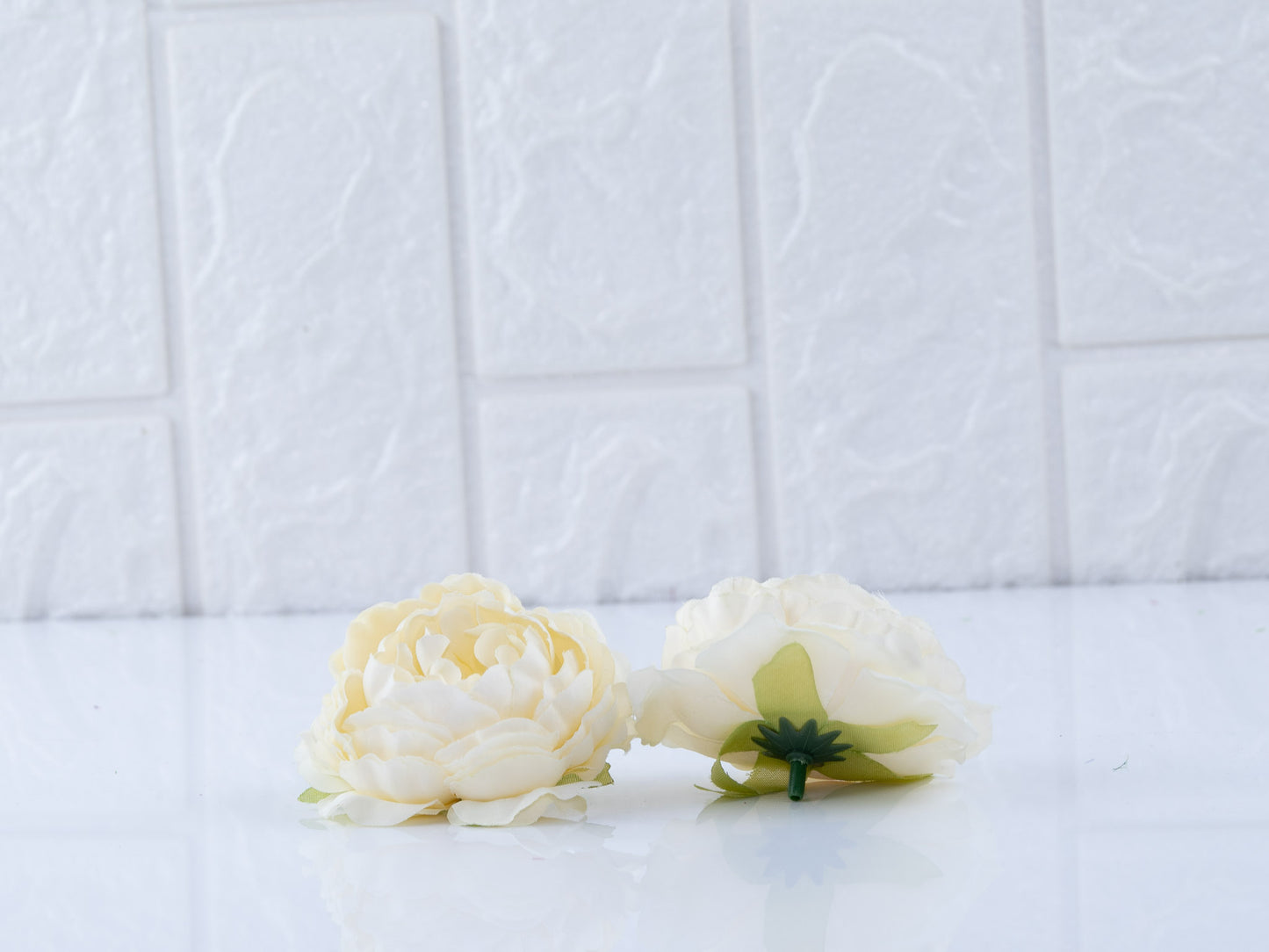 Cream Peonies (pack of 2)