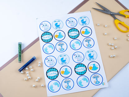 Baby boy tag sheets