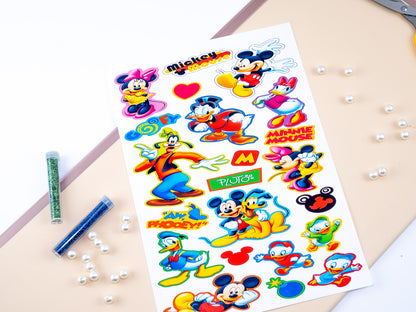 Cartoon tag sheets