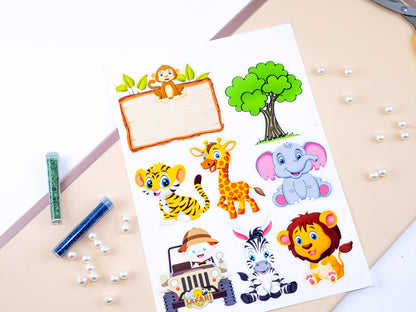 Cartoon tag sheets