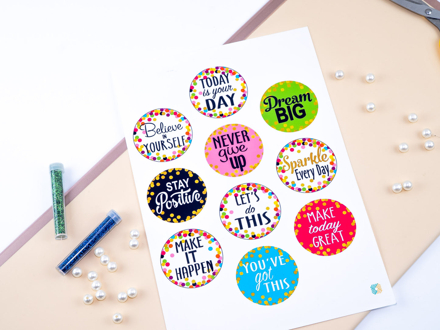 Birthday tag sheets