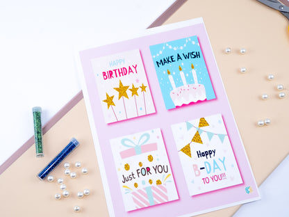 Birthday tag sheets