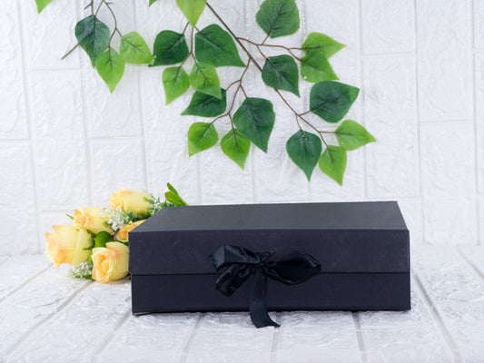 Collapsible box black