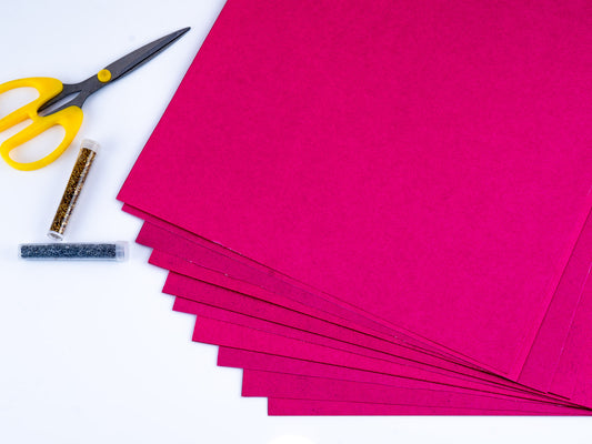 Deep pink Cardstock