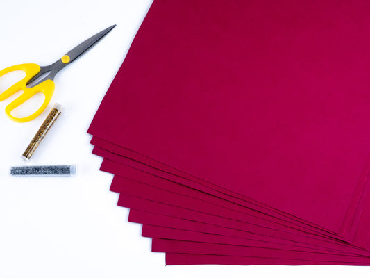 Maroon Cardstock