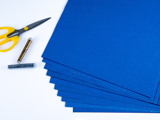 Deep blue Cardstock