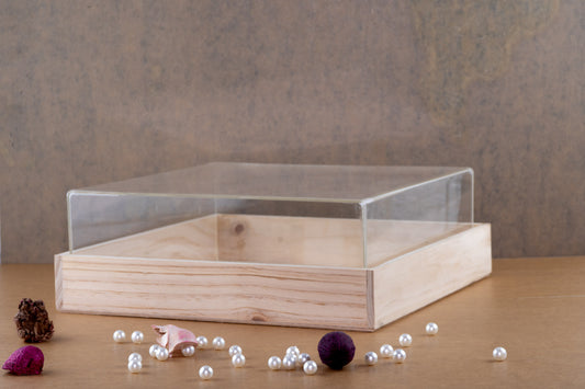 Acrylic top box (12*12*4")