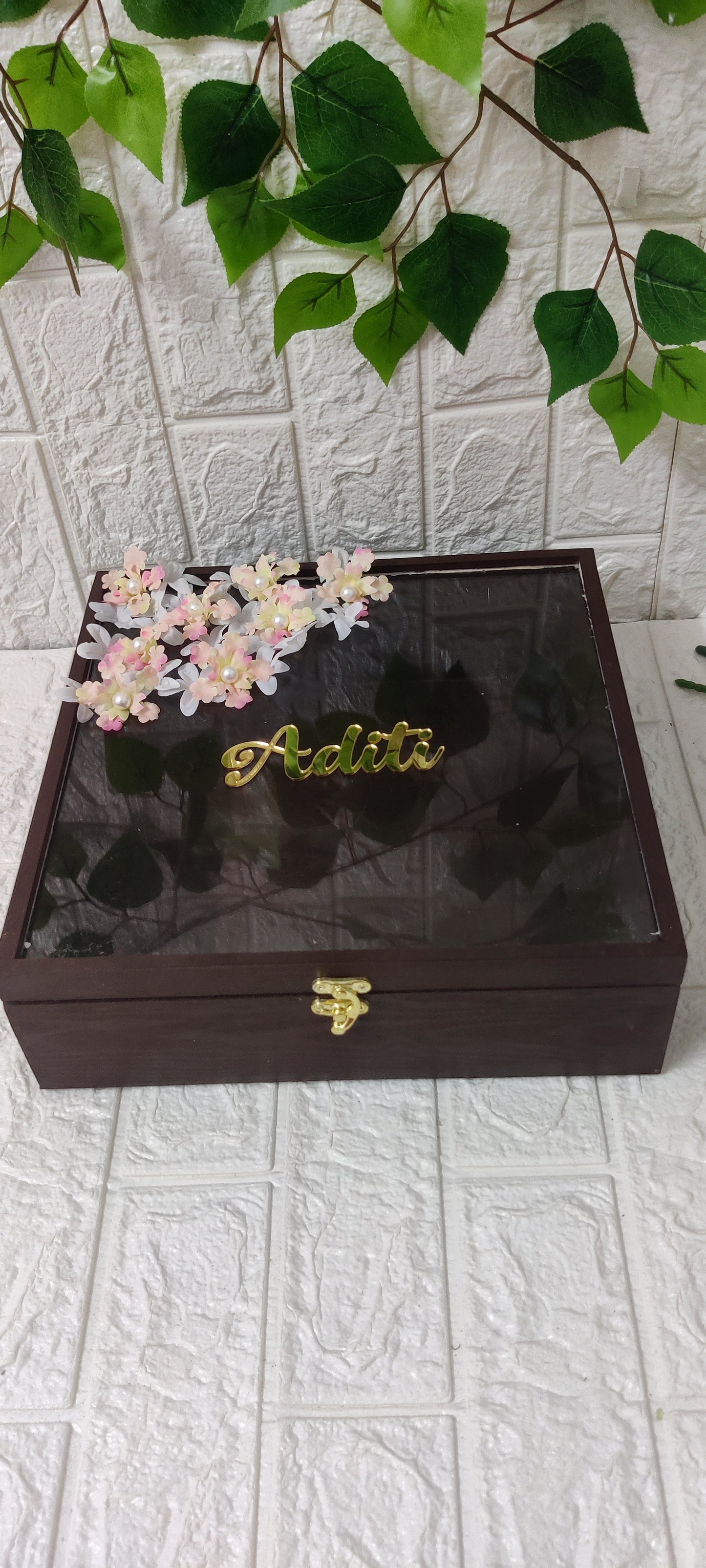 Baptism /Birthday Customised box